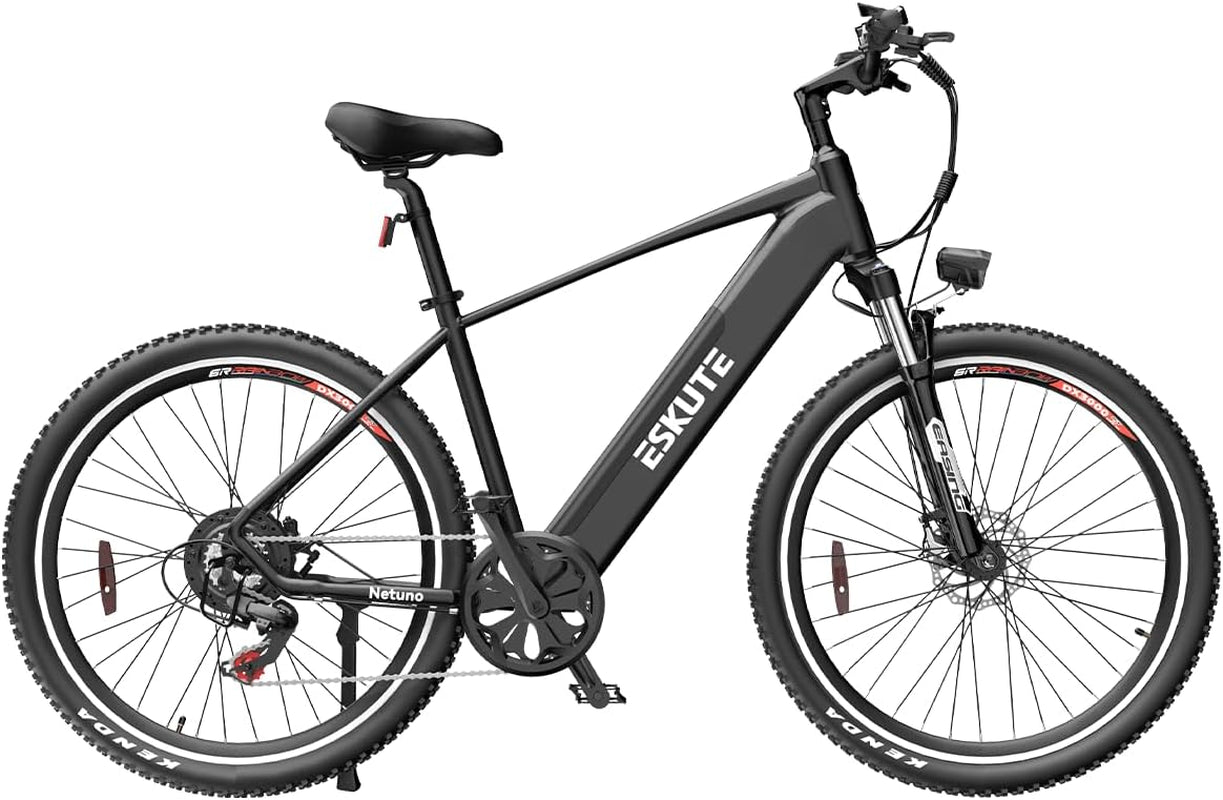 Netuno 27.5" Electric Bike, 500W Bafang Motor, 720Wh Removable Battery, up to 60 Miles, Shimano 7 Speed Gears, Top Speed 22Mph, Mountain Electric Bike