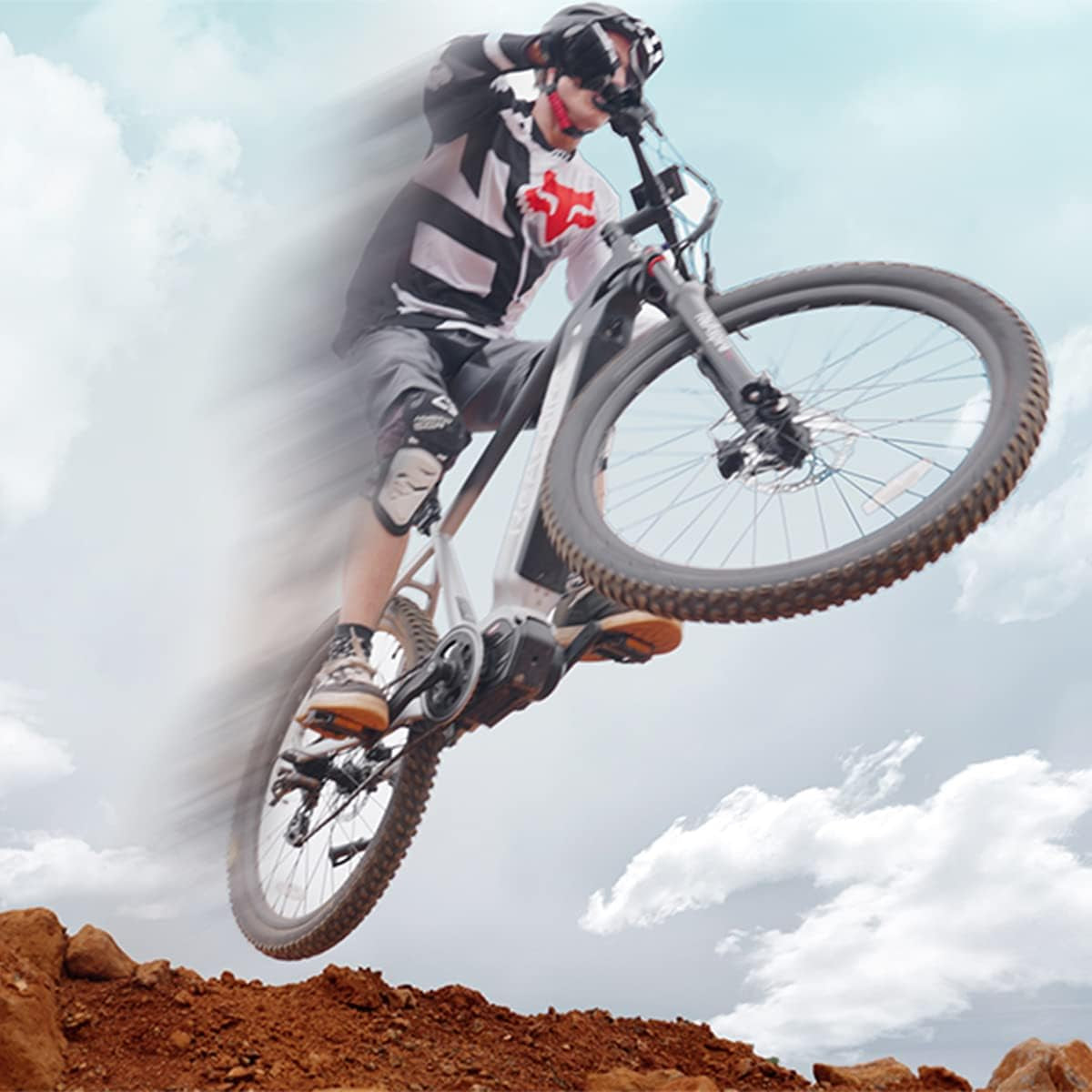 Electric Bikes for Adults, 500W Mid-Drive Motor with 32 MPH up to 50 Miles, 48V/15Ah Samsung Battery E Bikes with 4.0 LED Display, 27.5'' X 2.8'' Tire