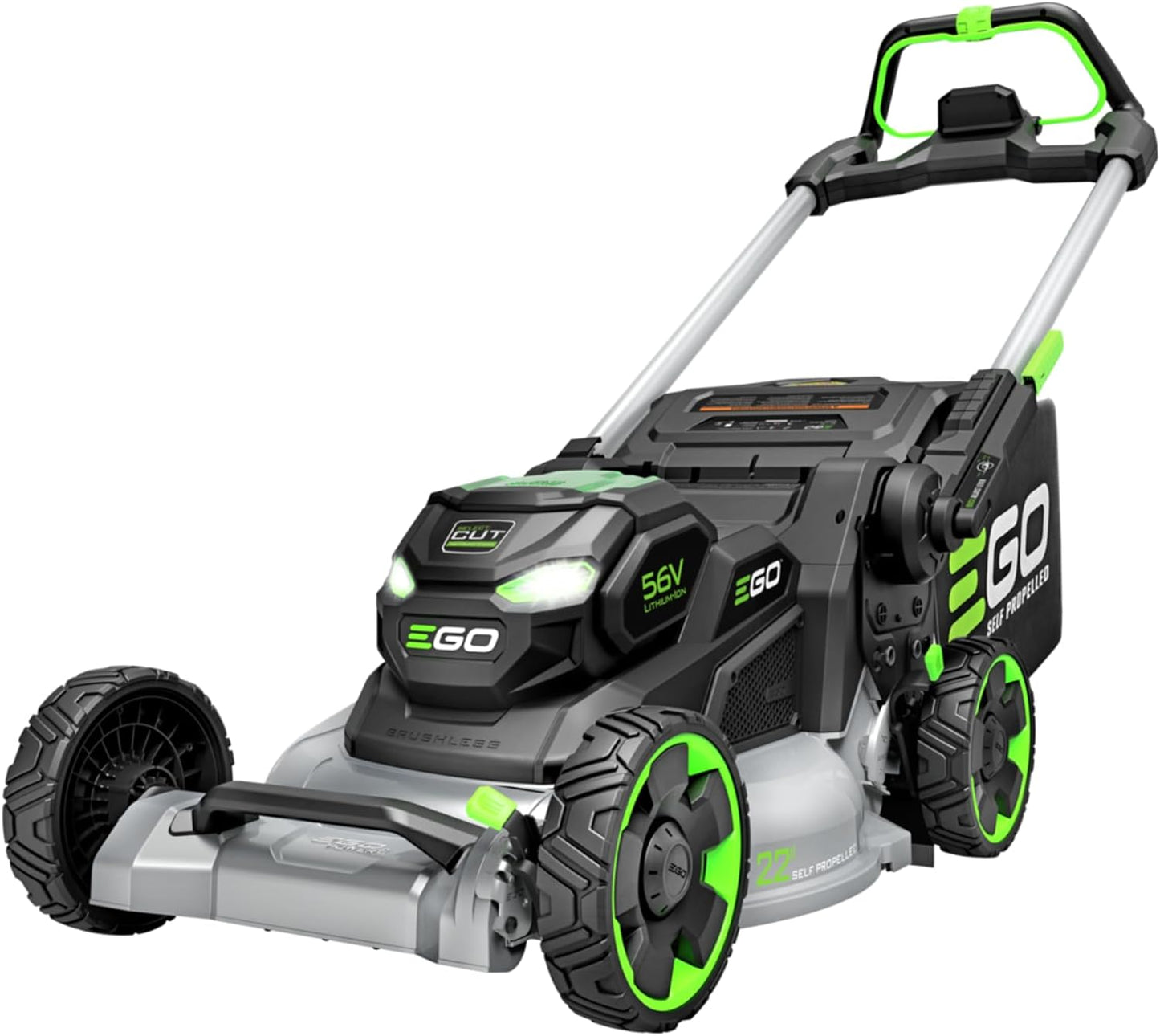 EGO LM2200SP 22inch Aluminum Deck Select Cut™ Self-Propelled Lawn Mower, Battery and Charger Not Included