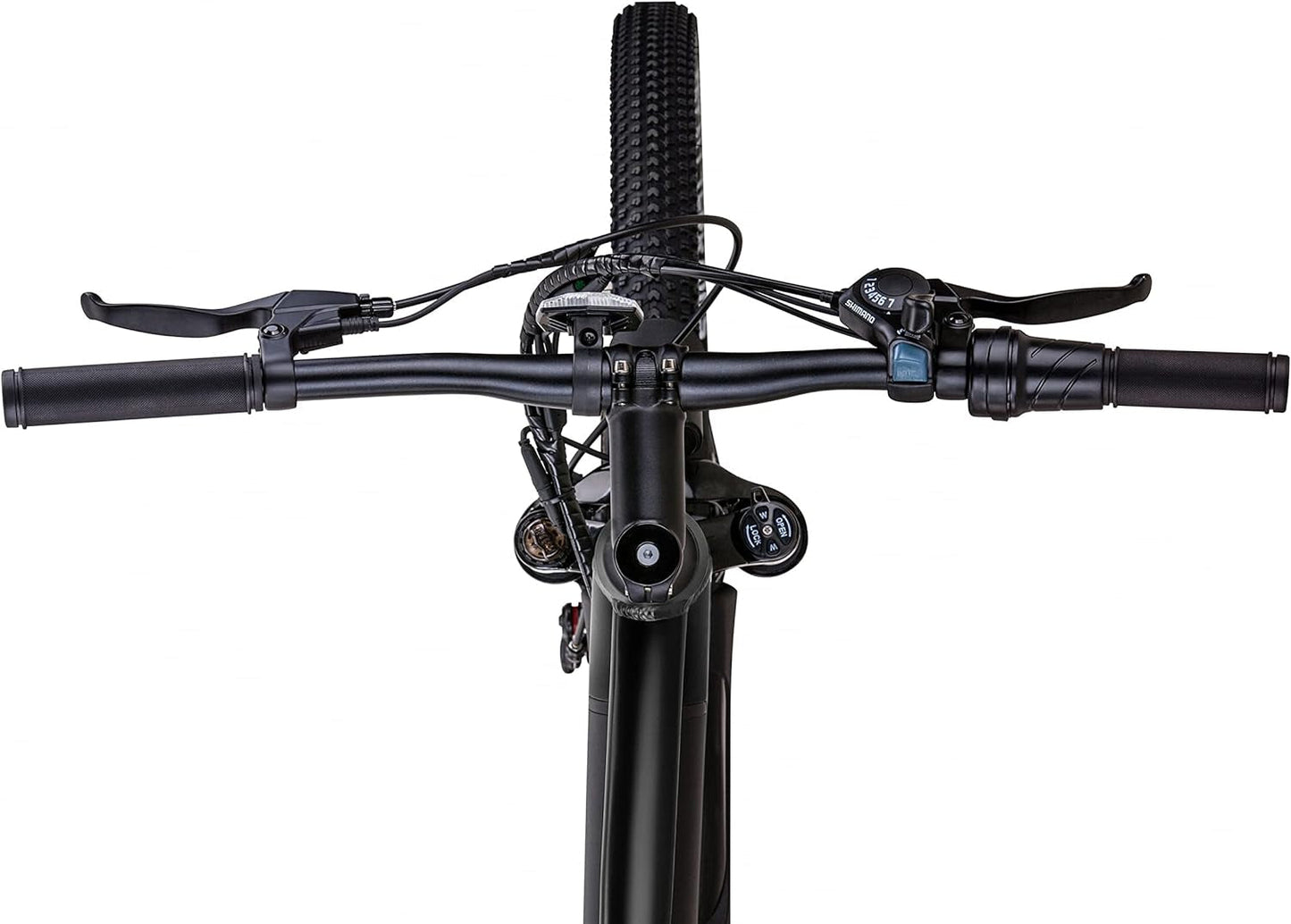 Electric Bikes Tailslide Mountain Bike E-Bike (Black, Medium / 17 Fits 5`6″-6`2″)