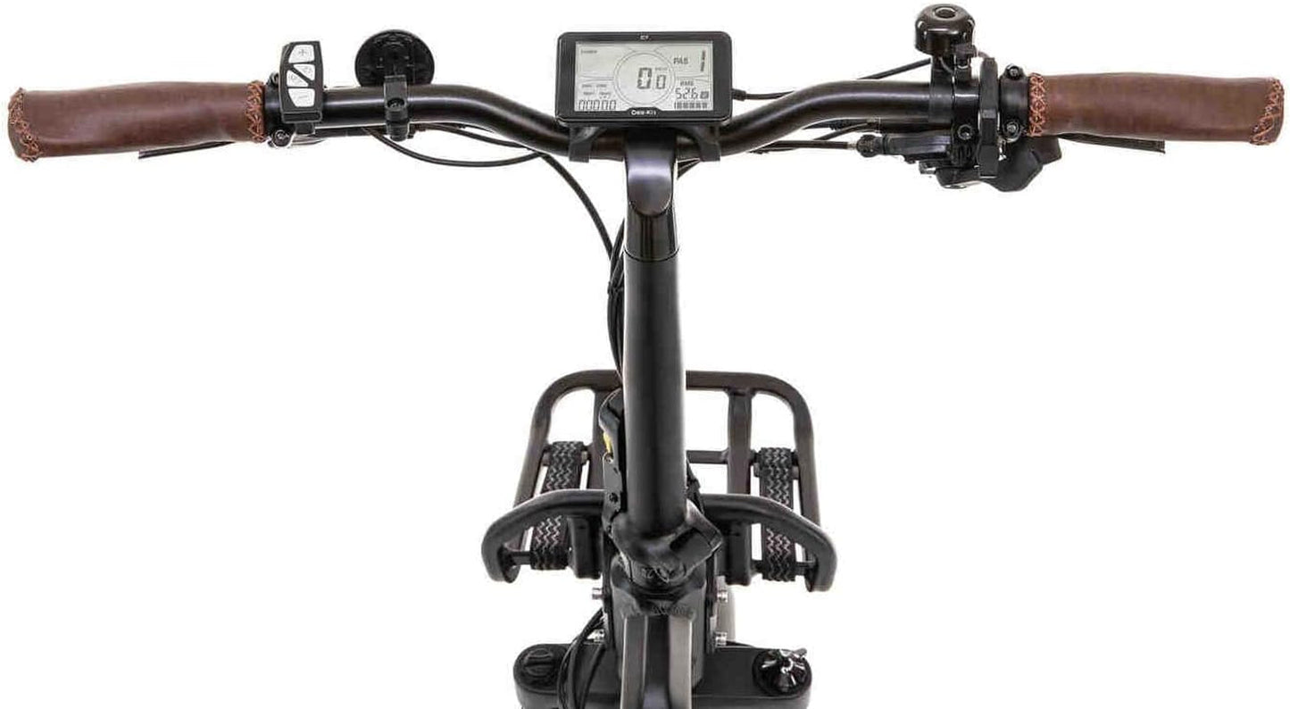 F1000 Foldable Electric Bike 20" Fat Tire E-Bike 750W Das-Kit Motor 20MPH 1008Wh 48V 21AH Removable Large Battery LCD Display Hydraulic Disc Brake 8