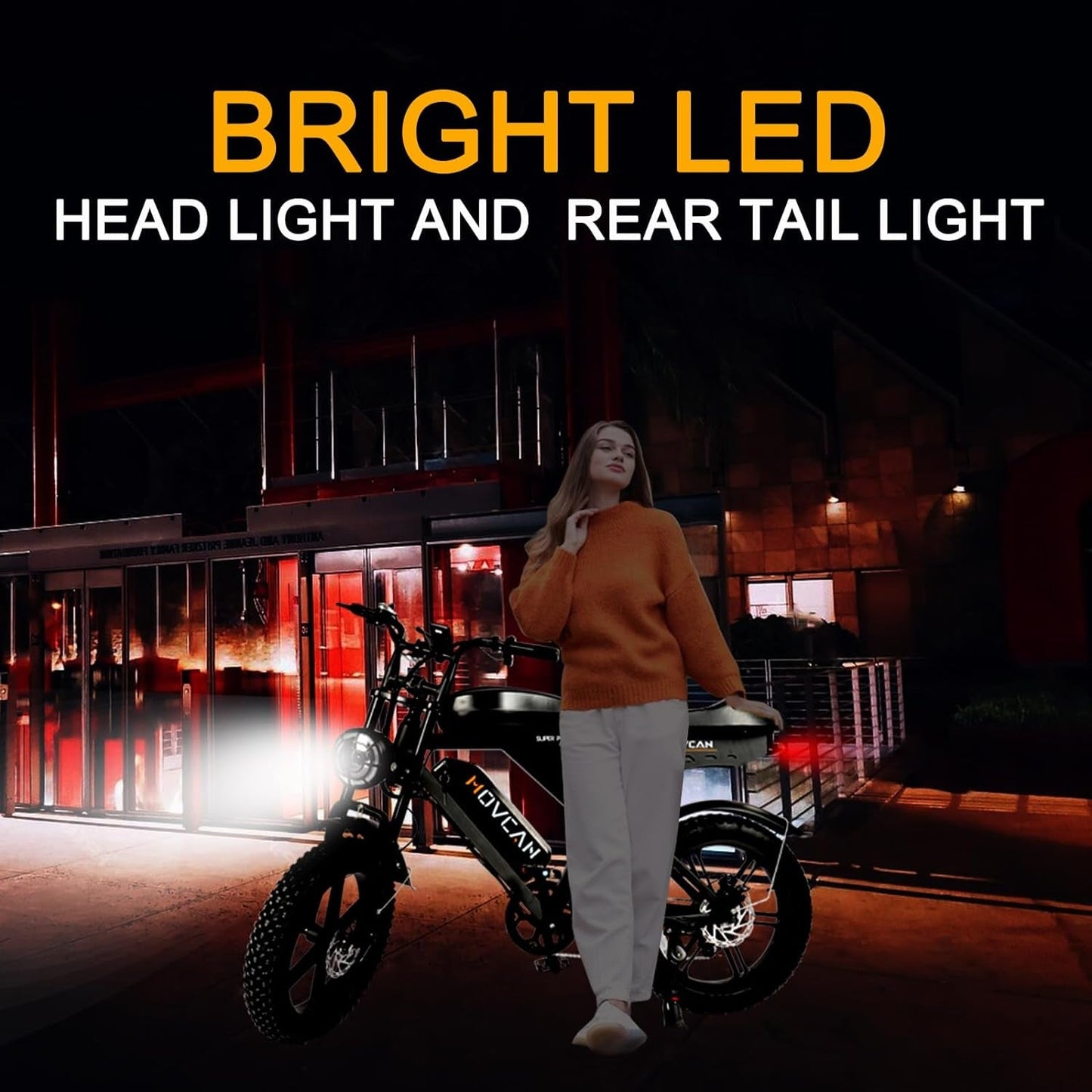 Electric Bike 20 Inch Fat Tire Electric Bike, 1000 Motor up to 28 MPH & 70 Miles, 6-Layer Full Suspension, 15.6AH Removable Battery,Throttle &