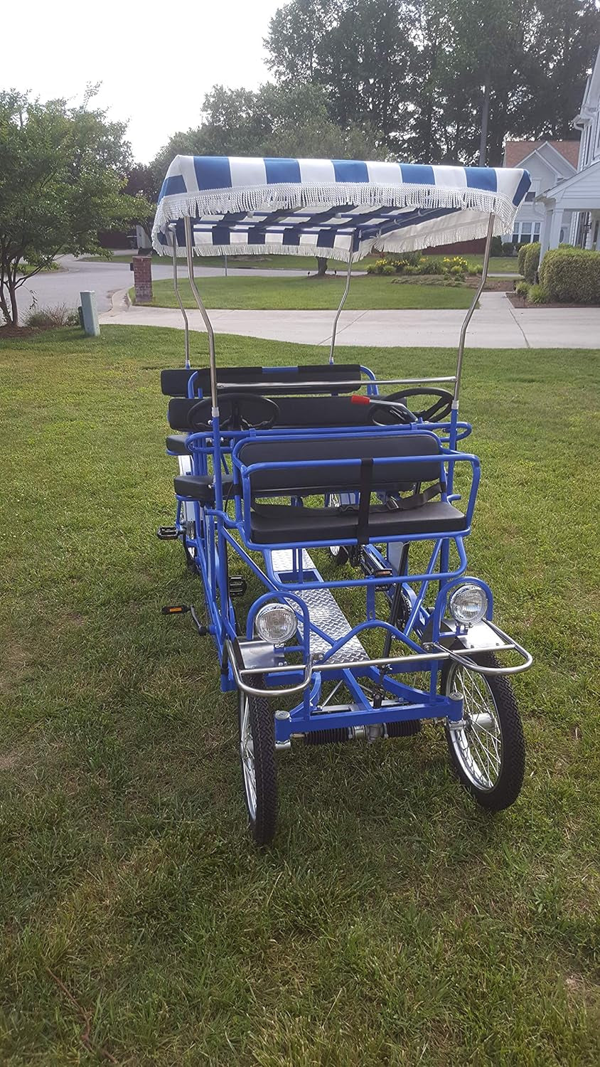 Surrey Bike Double Bench Blue