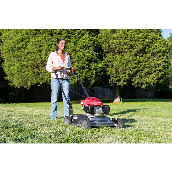 Honda 21 in. 3-in-1 Variable Speed Gas Walk Behind Self-Propelled Lawn Mower with Auto Choke