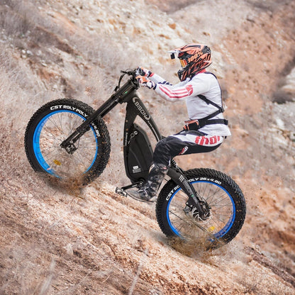Powerful Electric Bike 1000W Motor 17.6AH/48V Battery 26" X 4.8" Fat Tire Ebike with Suspension Fork Aluminum Frame Mountain Bike Beach E-Bike Snow