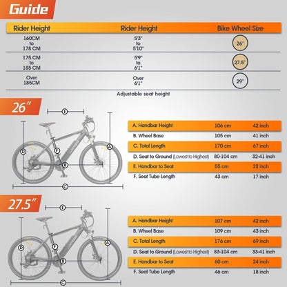 Electric Bike for Adult 750W Electric Mountain Bike 48V 13AH Removable Battery Ebike with Suspension Fork Aluminium Frame, Professional 21-Speed Gears