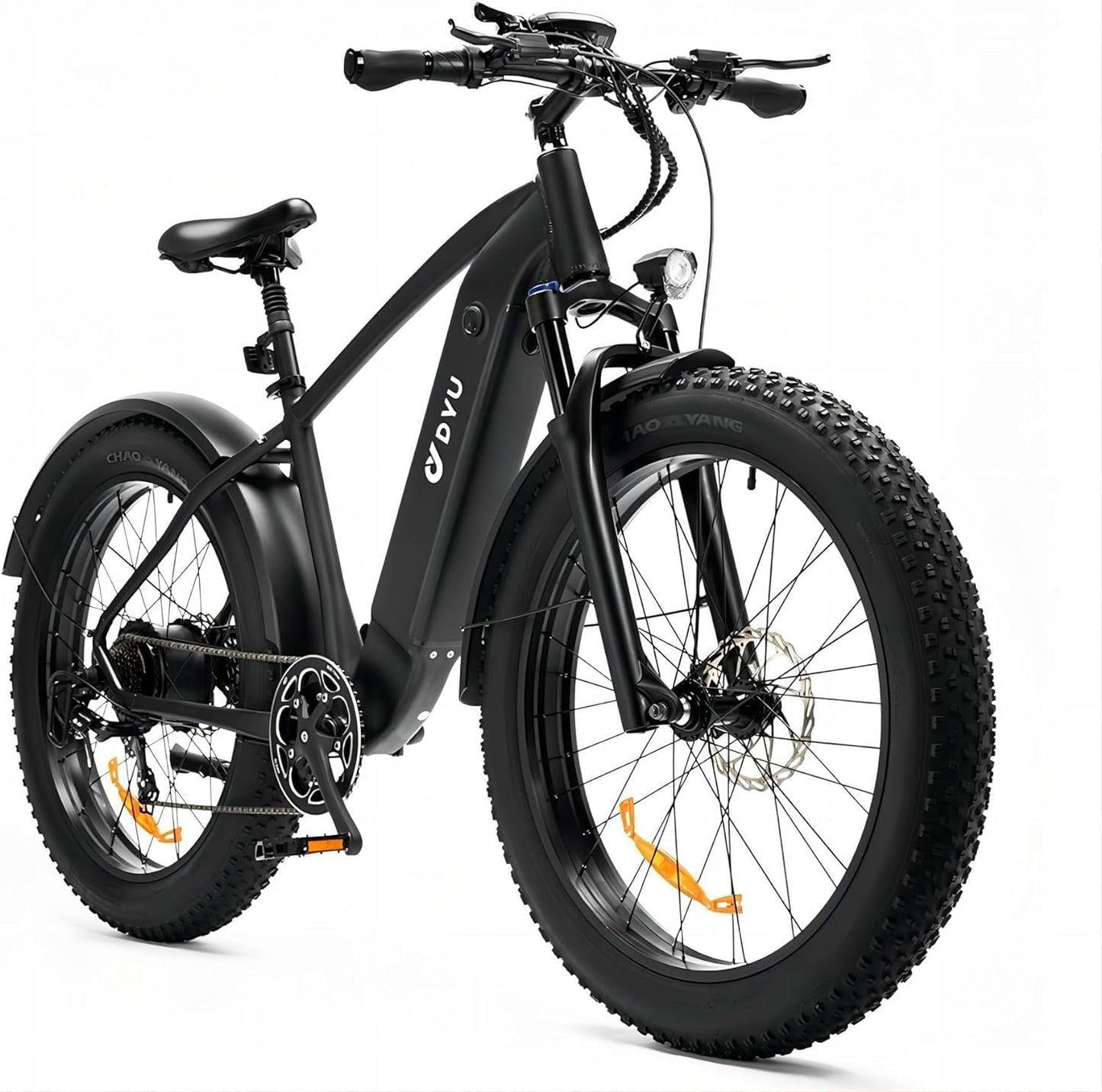 Electric Bike for Adult up to 80 Miles Long Range Mountain E-Bike, 750W 26" Fat Tire Electric Bicycle with Removable 48V 20Ah Battery, 7-Speed Dual