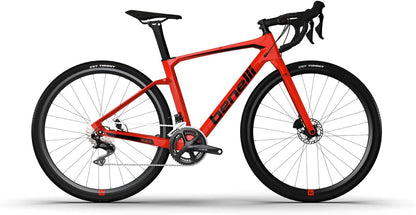 Carbon Gravel Road Bike Bicycle, 700C Wheels, 22 Speeds Shimano 105 Groupset & Brake Disc, for Men Womens, Ultra-Light Frame
