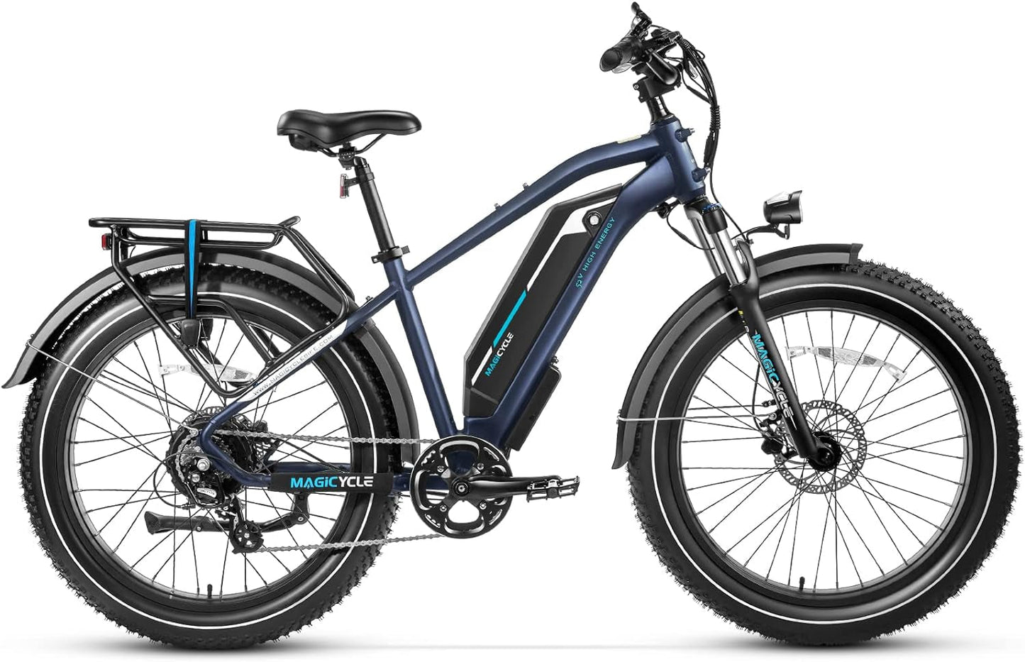 Cruiser/Cruiser Pro 26'' Fat Tire Electric Bike for Adults 750W Electric Bike 15Ah/20Ah Large Battery 52V E Bike 7-Speed up to 28 Mph UL Certified
