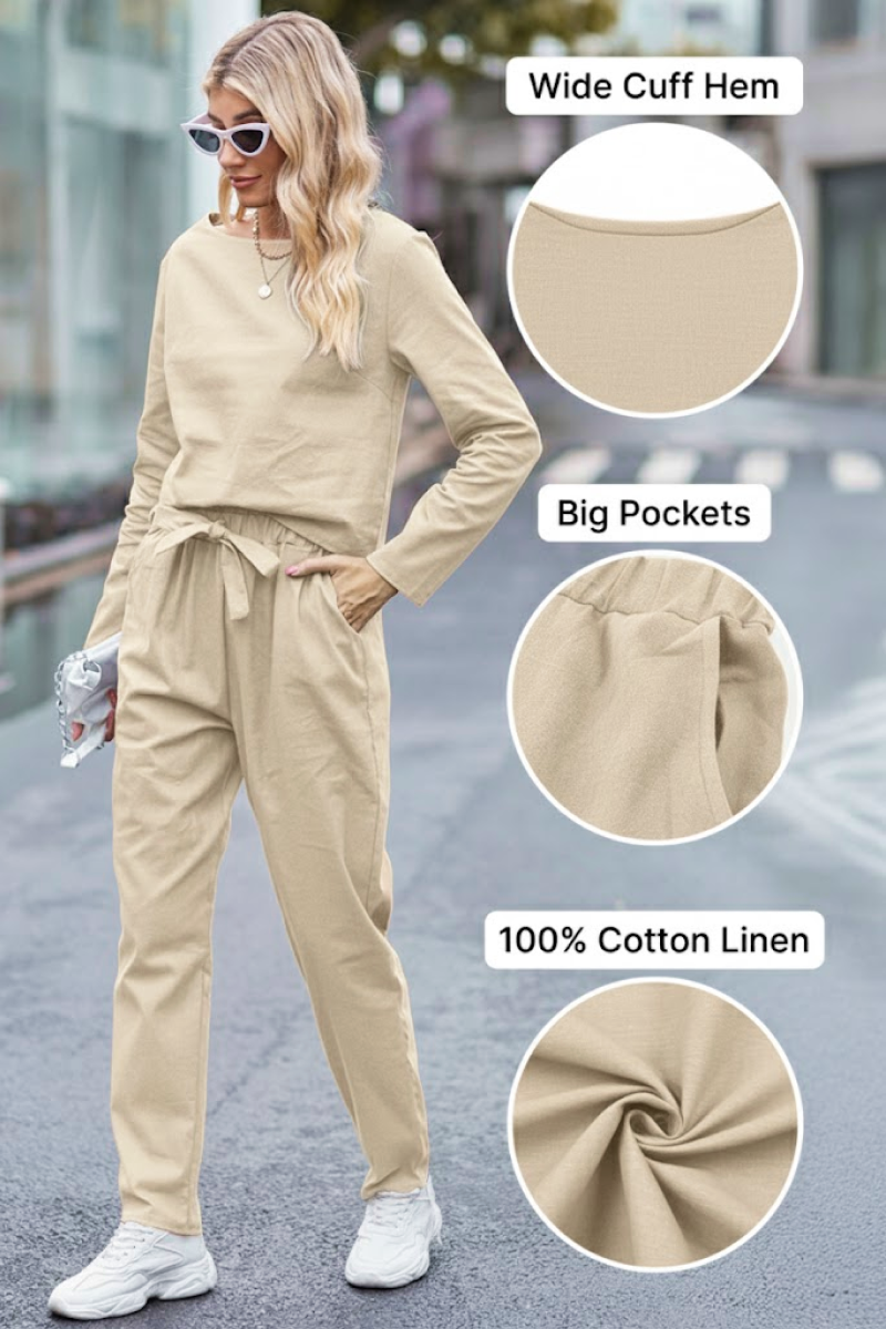 Cotton-Linen Monochrome Capsule