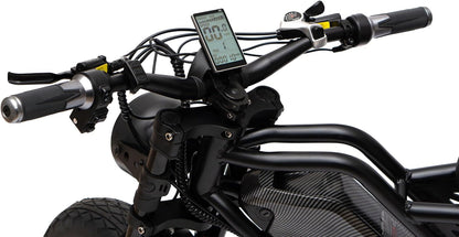 Black Raven - Full Suspension E-Bike. 48 Volt. 18 Ah. Full Twist Throttle.