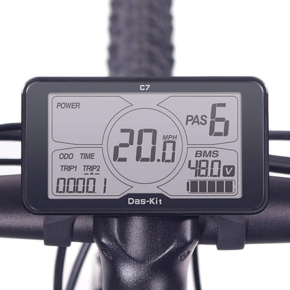 Moscow plus Electric Mountain Bike E Bike for Adults, 750W Powerful Hub Motor, 48V768Wh Large Removable Battery, USB Port, Hydraulic Disc Brake, 24