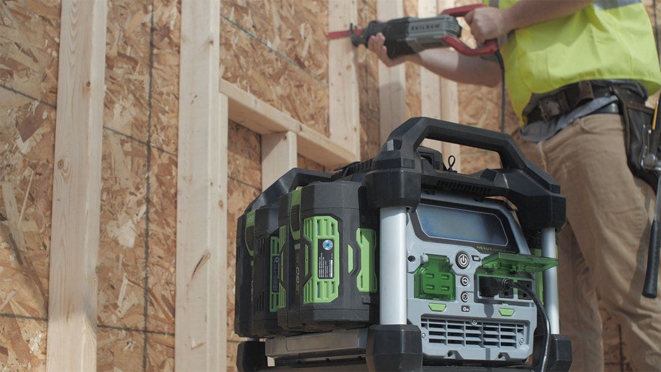EGO Nexus Portable Power Station w/ 2 7.5Ah Batteries
