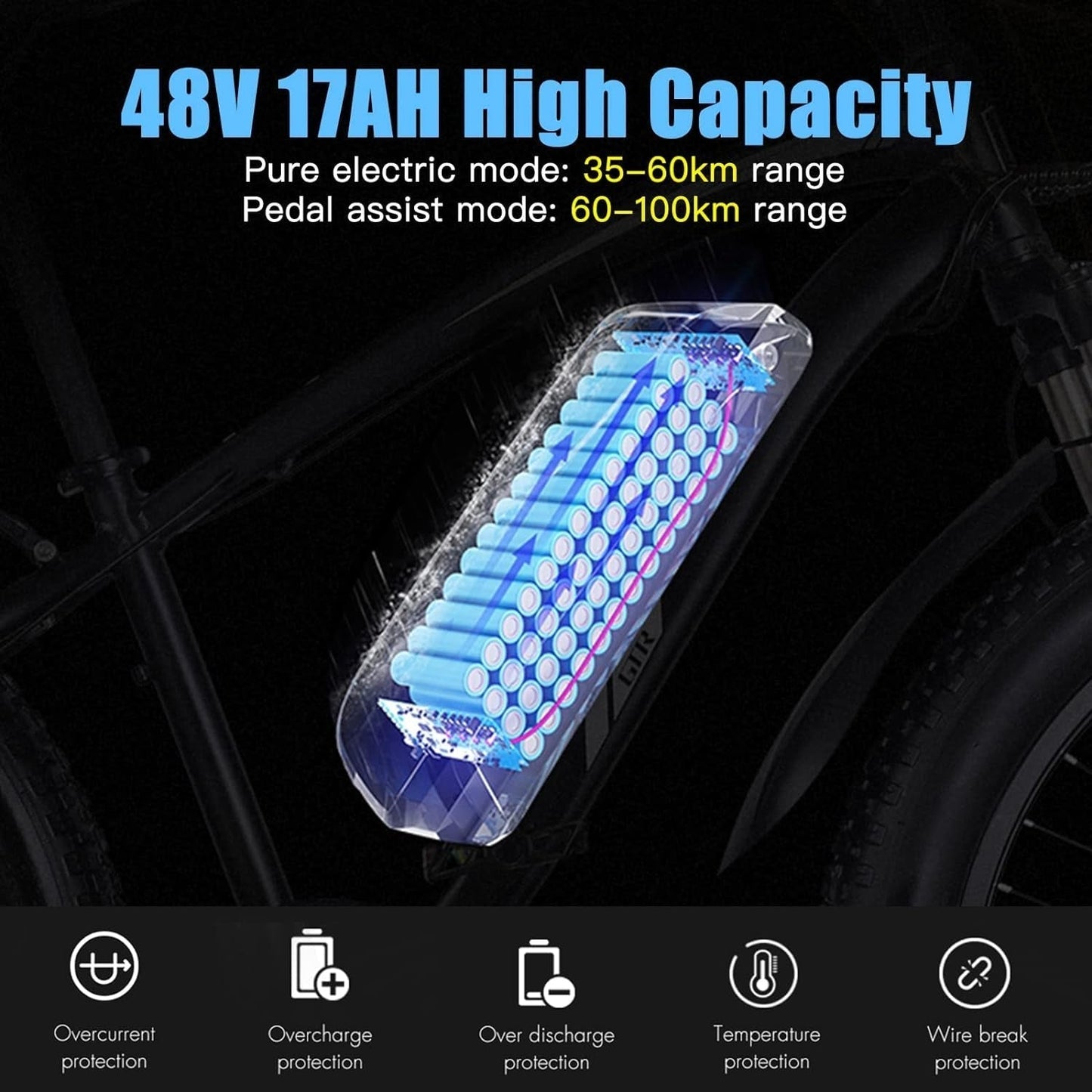 Shengmilo-Mx02S 26 * 4.0Inch Fat Tire Electric Bicycle, 1000W Motor, 7-Speed, Snow Mountain Bike, 48V*17Ah Removable Lithium Battery, Dual Hydraulic