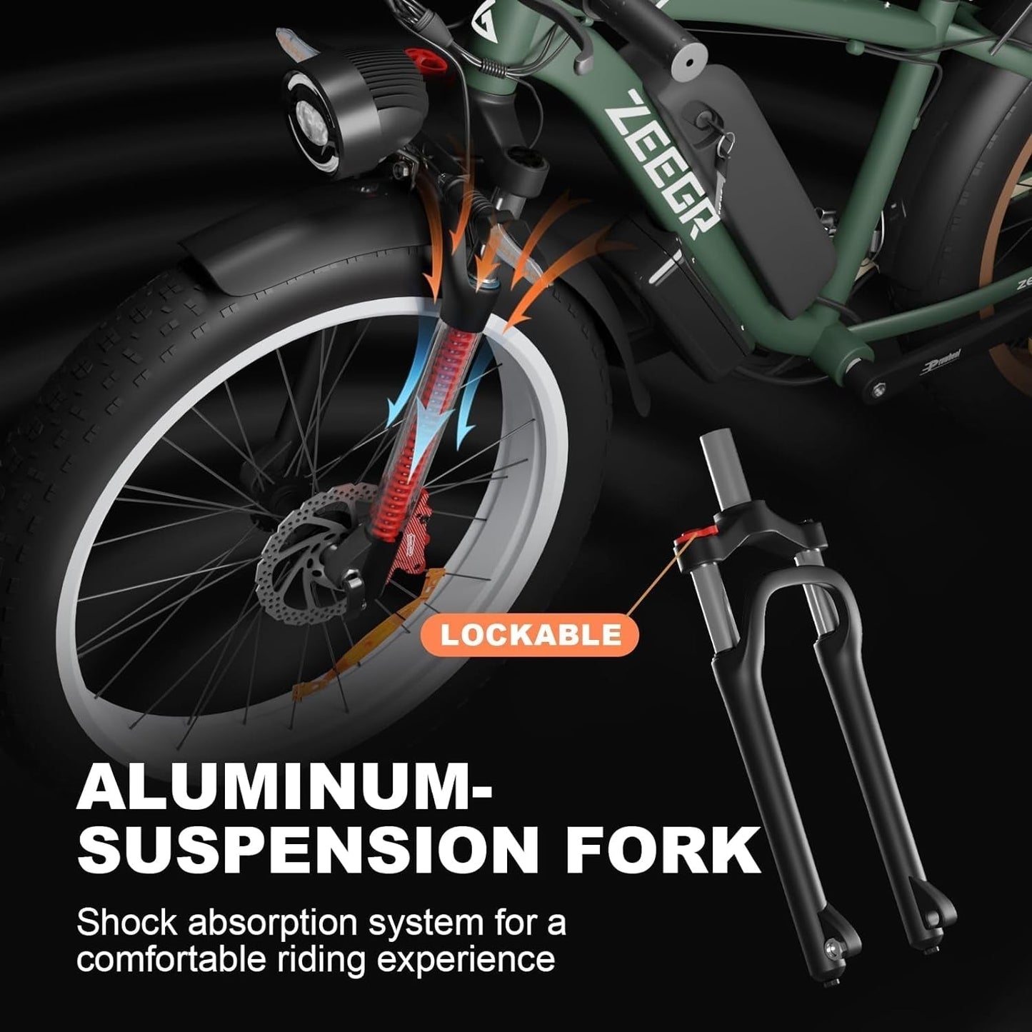 1000W Electric Bike for Adults,Powerful Motor 48V 16AH Battery Snow Beach Ebike Hydraulic Disc Brake Electric City Bike up to 31MPH All Terrain 26"