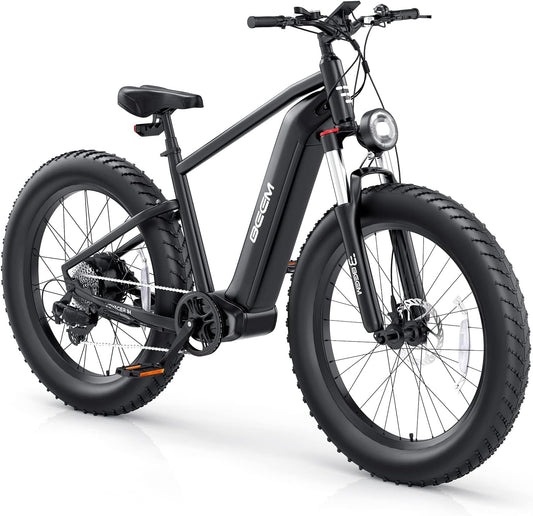 Electric Bike for Adults,750W/1000W/1200W,28Mph Samgsung 48V/15A Removable Battery,30-80Miles Electric Dirt Bike,26'' Fat Tire E-Bikes,Sha Mano 7