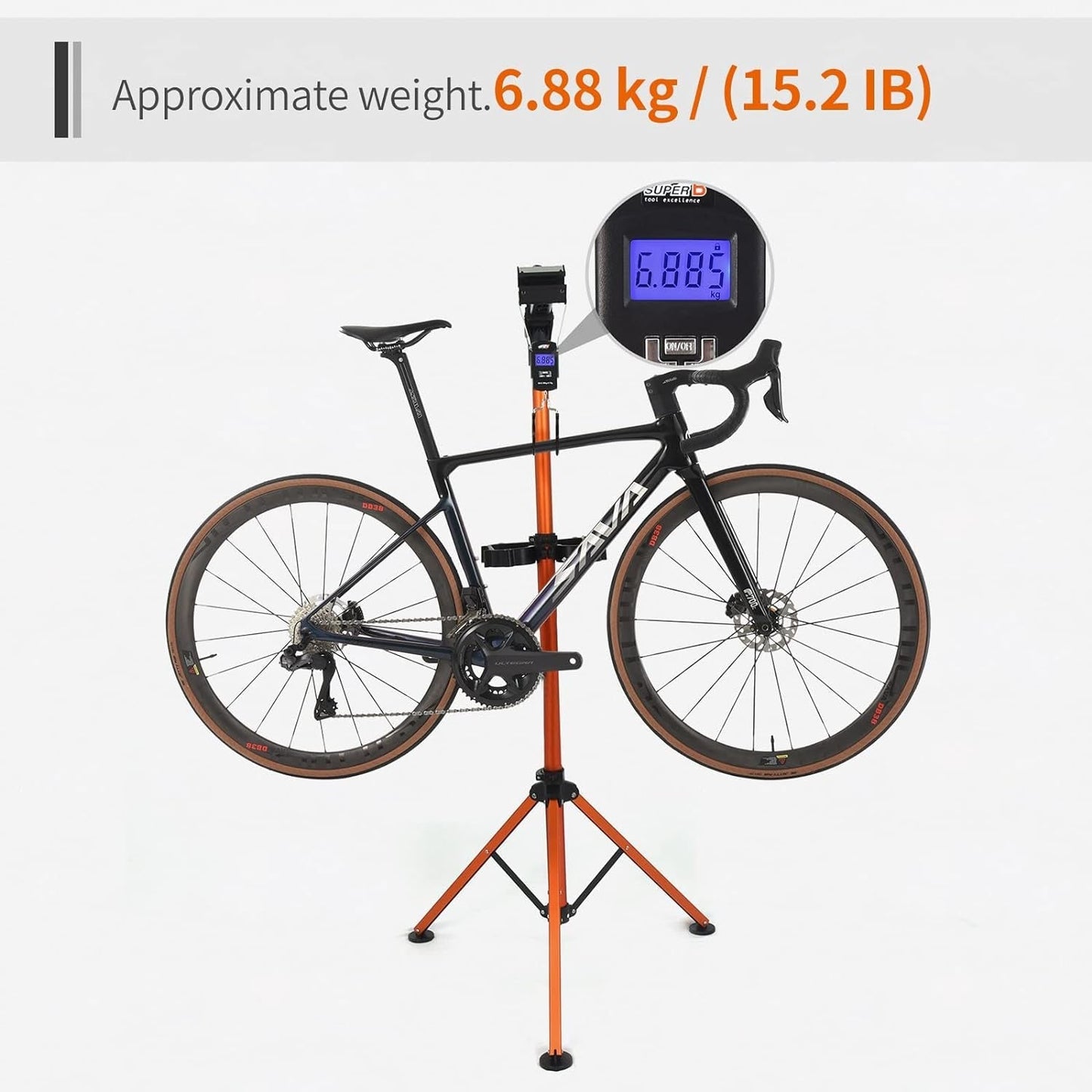 Carbon Road Bike, 24 Speeds Shifting Road Bicycle with Ultegra Di2 8170 Groupset, T1000 Full Carbon Race Bike with Carbon Frame and Carbon Wheelset.