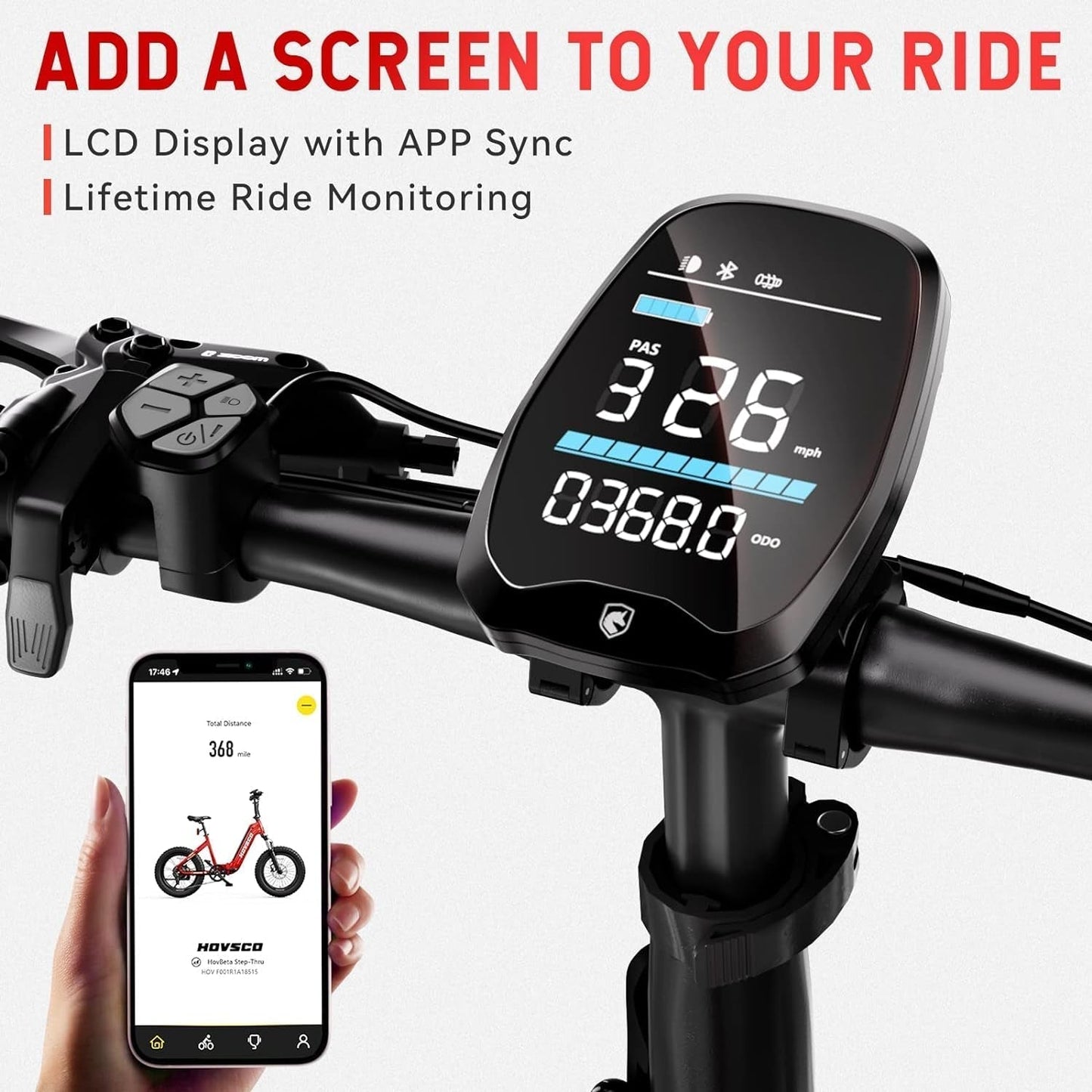Electric Bike for Adults 750W Torque Sensor Ebike 28MPH, 20"X4" Fat Tire Ebikes for Adults with 48V 15Ah Removable Battery, Folding Electric Bicycle