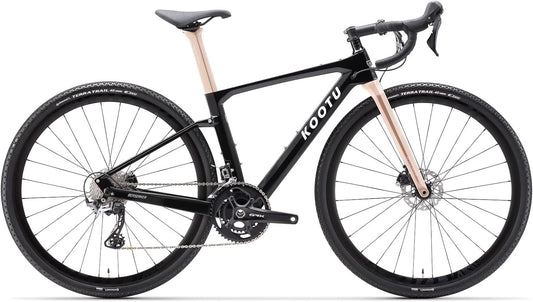 Carbon Gravel Road Bike, T800 Carbon Frame Adventure Road Bicycle with Shimano GRX 600 Shift Professional Adventure Groupset,22 Speed Disc Brake