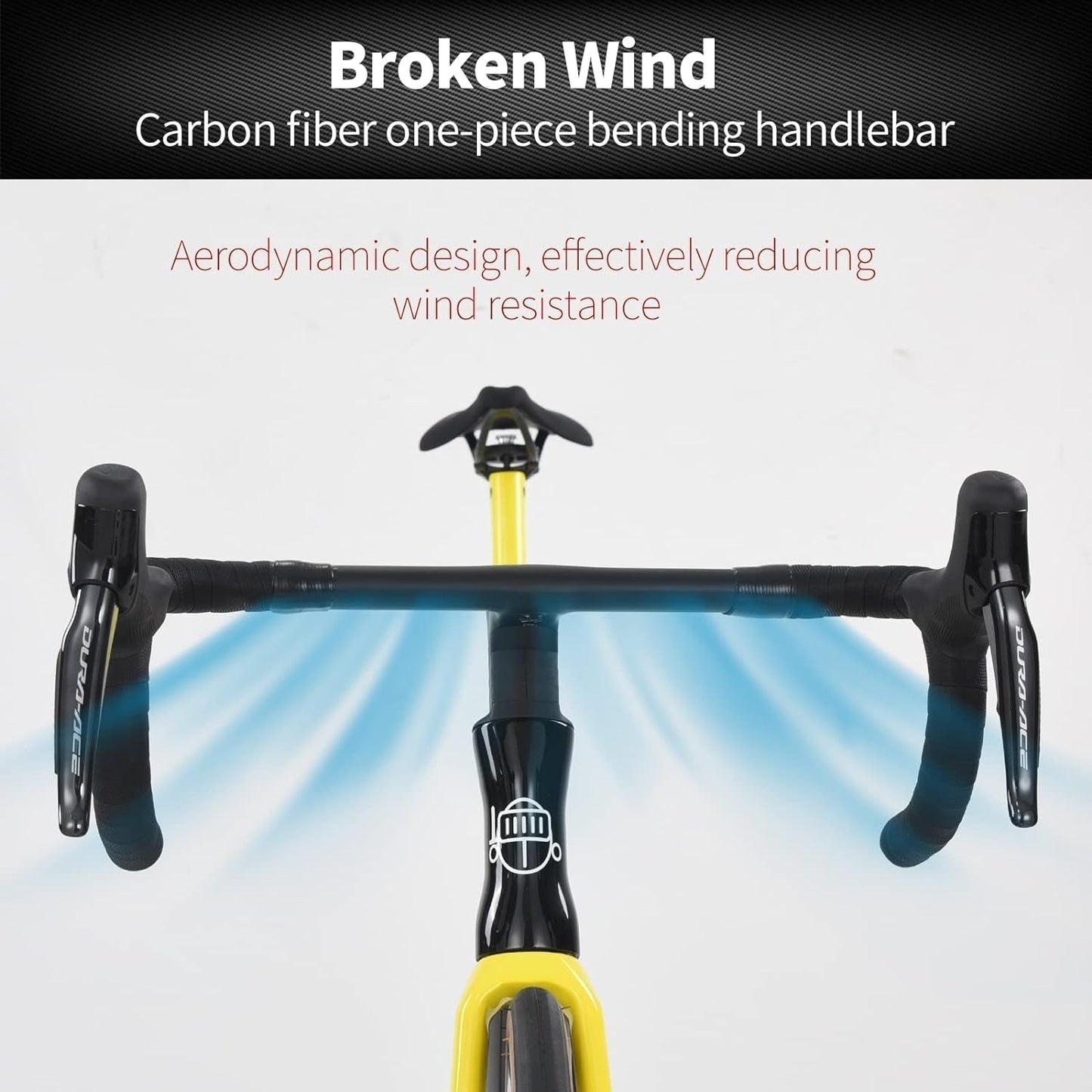 Carbon Road Bike Lightweight 24 Speed Electric Shifting Road Bicycle with Shimano Di2 9270 Groupset T1000 Full Carbon Frame & Fork & Wheelset with