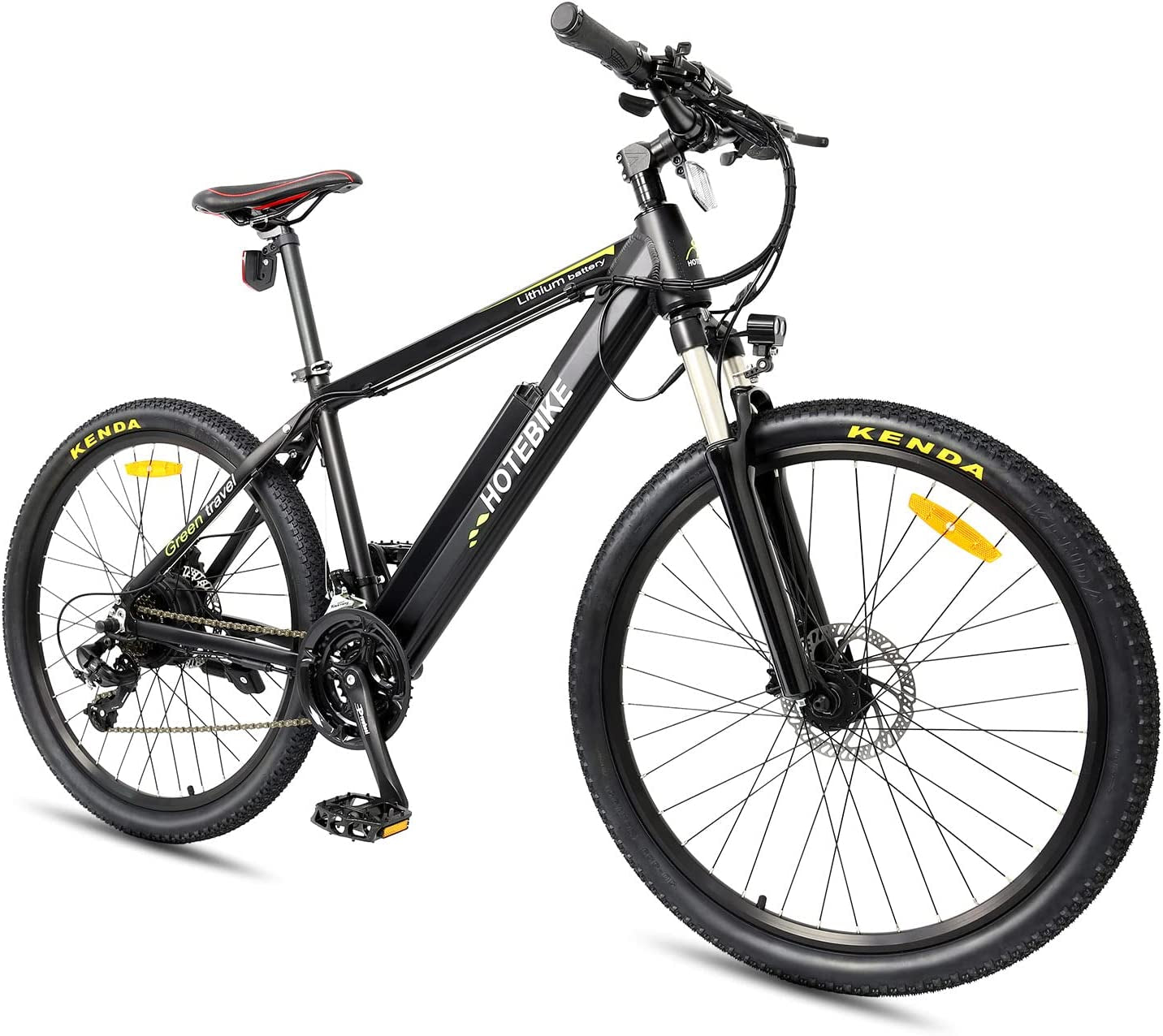 Electric Bike for Adult 750W Electric Mountain Bike 48V 13AH Removable Battery Ebike with Suspension Fork Aluminium Frame, Professional 21-Speed Gears