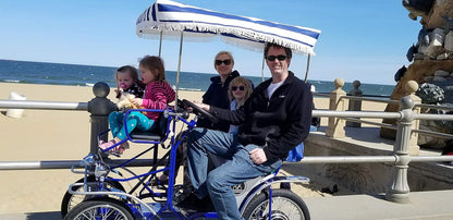 Beach Surrey Single Bench Blue