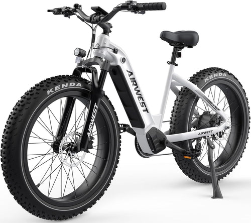Electric Bike for Adults, 750W BAFANG Motor Electric Bike, 26" X 4.0 Fat Tire Electric Bicycle with 48V 15Ah LG Battery, 28MPH 50Miles Electric