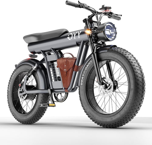Cool Electric Bike for Adults, 1200W Fat Tire Ebike, up to 32.5MPH Electric Bicycle 48V/20Ah Removable Battery, 20 Inch E Bike Adult Electric