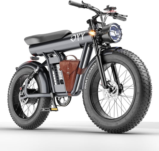 Cool Electric Bike for Adults, 1200W Fat Tire Ebike, up to 32.5MPH Electric Bicycle 48V/20Ah Removable Battery, 20 Inch E Bike Adult Electric