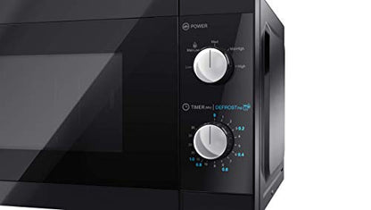 SHARP YC-MS01U-B Compact 20 Litre 800W Manual control Microwave