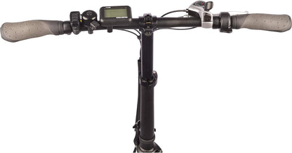 DJ Folding Bike Step Thru 750W 48V 13Ah Power Electric Bicycle, Pearl White, LED Bike Light, Suspension Fork and Shimano Gear
