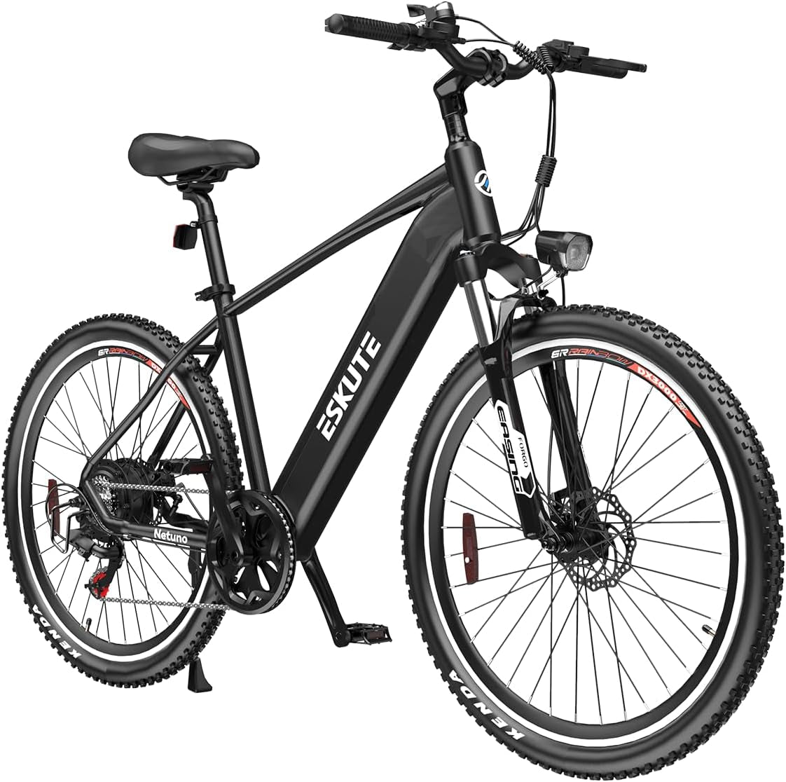Netuno 27.5" Electric Bike, 500W Bafang Motor, 720Wh Removable Battery, up to 60 Miles, Shimano 7 Speed Gears, Top Speed 22Mph, Mountain Electric Bike