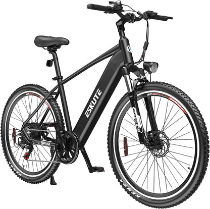 Netuno 27.5" Electric Bike, 500W Bafang Motor, 720Wh Removable Battery, up to 60 Miles, Shimano 7 Speed Gears, Top Speed 22Mph, Mountain Electric Bike