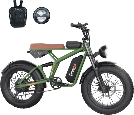 Electric Bike for Adults, 1400W/48V/22.5Ah/20Ah, 20X4 Fat Tires Electric Bicycle Removable Battery, 34Mph&43Miles