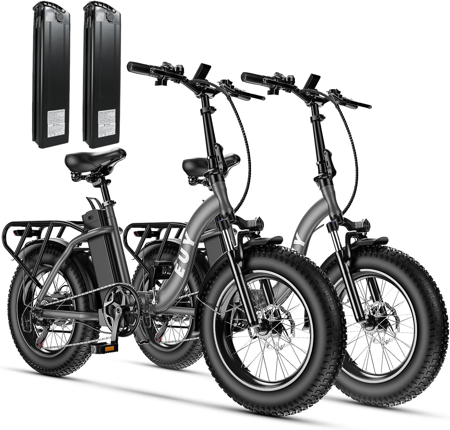 F7 Electric Bike for Adults,750W(Peak1000) Motor, 48V 16Ah Battery, 30Mph Folding Ebike, Step-Thru Frame, 20" Fat Tires,Perfect for Commuting,