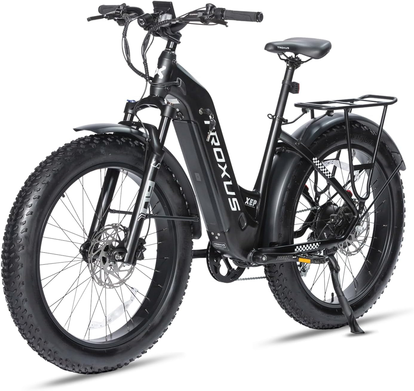 Electric Bicycle Adults,26'' Electric Fat Tire Bike for Women with 48V*20A Removable Battery, 750W Bafang Hub Motor, 8-Speed Rear Derailleur