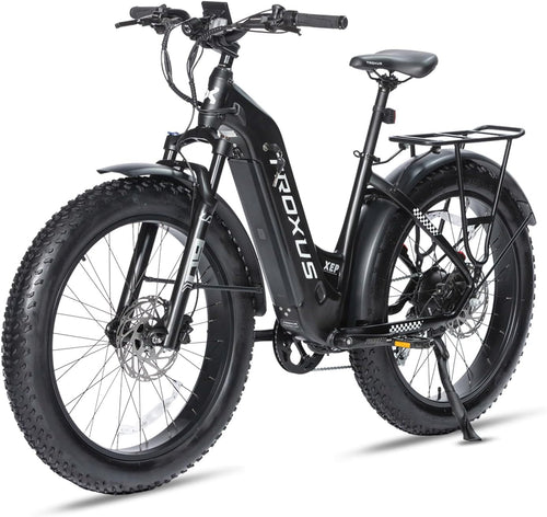 Electric Bicycle Adults,26'' Electric Fat Tire Bike for Women with 48V*20A Removable Battery, 750W Bafang Hub Motor, 8-Speed Rear Derailleur
