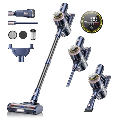 HONITURE S15 Cordless Vacuum Cleaner 450W/33Kpa Powerful Stick Vacuum