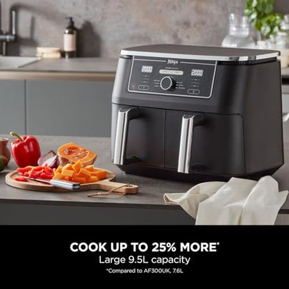 Ninja Foodi MAX Dual Zone Digital Air Fryer Black AF400UK