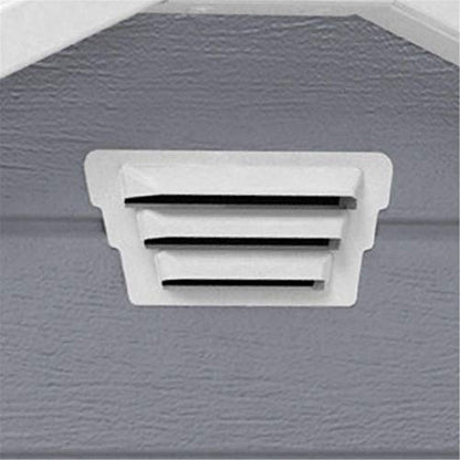 Keter Manor Outdoor Garden Storage Shed, Grey, 4 x 3 ft
