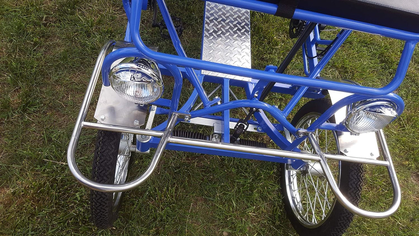 Surrey Bike Double Bench Blue