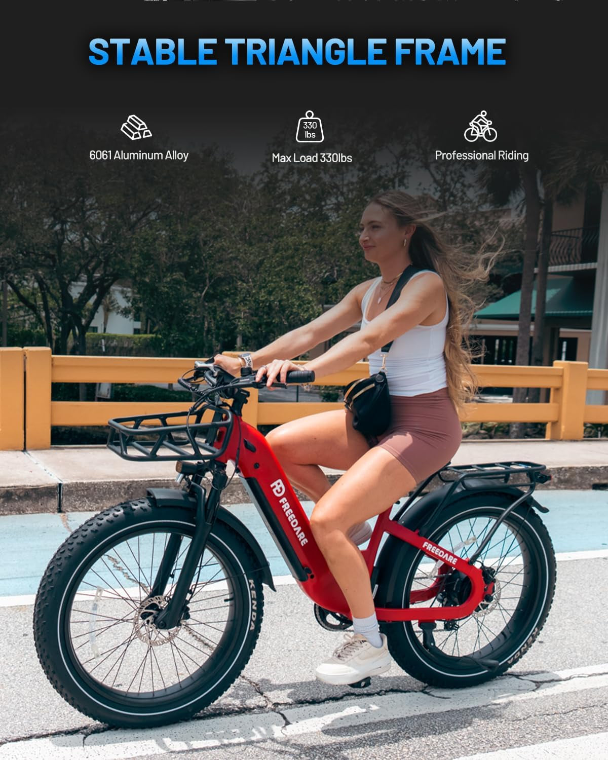 Eden Electric Bike Adults GPS Smart App Control 750W BAFANG Motor 48V 20Ah Samsung Battery Fat Tire Ebike, Electric Bicycle,90Miles Range,28Mph Max
