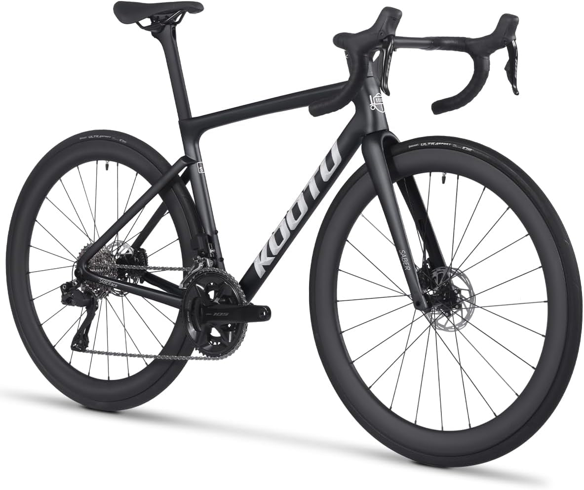 Carbon Road Bike Lightweight 24 Speed Electric Shifting Road Bicycle with Shimano Di2 7170 Groupset T1000 Full Carbon Frame & Fork with Disc Brake