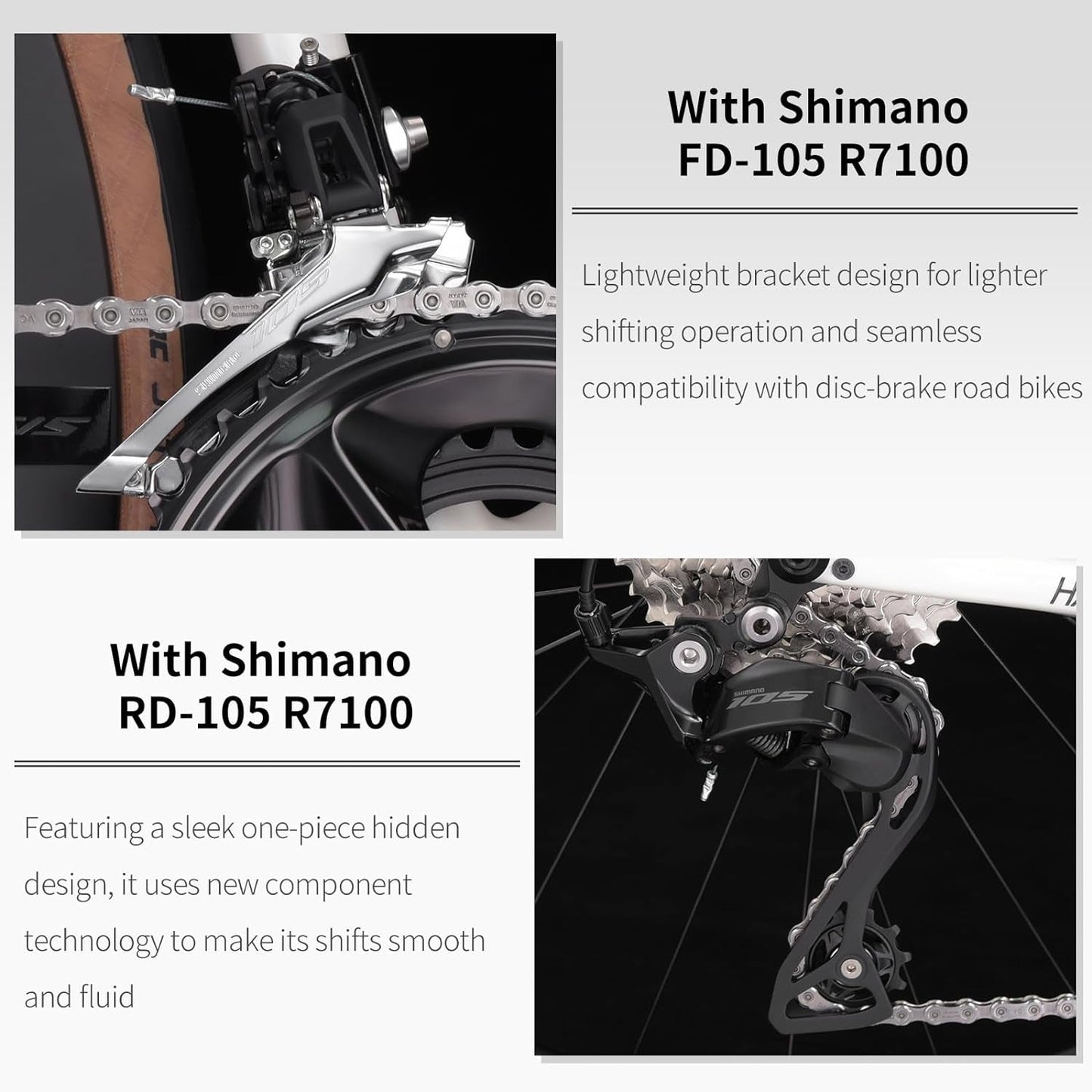 Carbon Road Bike,Lightweight Full Carbon Racing Bicycle with Shimano R7120 24S Shift Groupset and Hydraulic Oil Disc Brake,Dis Brake Bike with Carbon