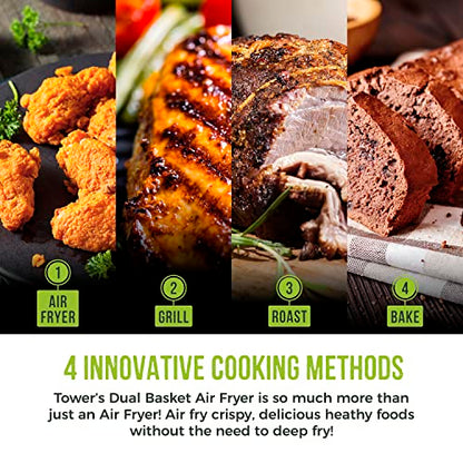 Tower Eco Dual Drawer Air Fryer