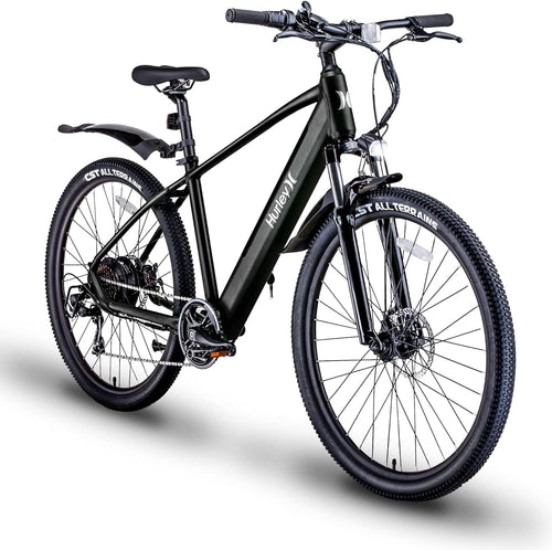 Electric Bikes Tailslide Mountain Bike E-Bike (Black, Medium / 17 Fits 5`6″-6`2″)