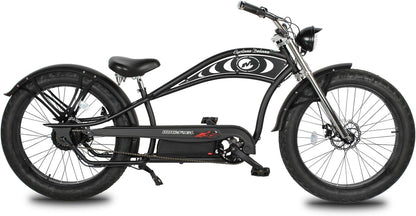 Cyclone Electric Cruiser Beach Bike Front Rear DISC Braking 26X4.0 Fat TIRE Bicycle