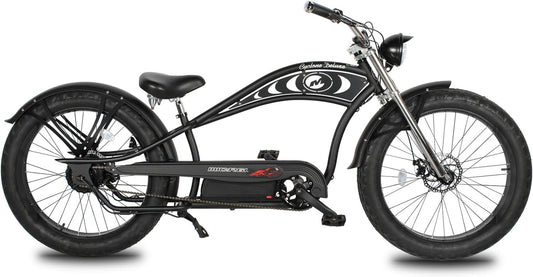 Cyclone Electric Cruiser Beach Bike Front Rear DISC Braking 26X4.0 Fat TIRE Bicycle