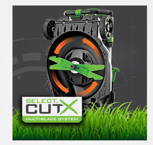EGO 21" SELECT CUT SP Lawn Mower (G3 7.5Ah Battery, 550W Charger)