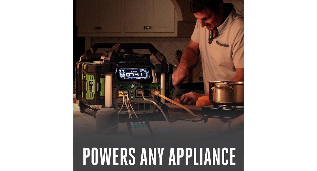EGO Nexus Portable Power Station w/ 2 7.5Ah Batteries